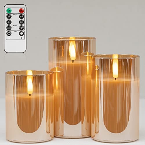 Angelloong Flickering Flameless Candles with Remote Timed Home Decor