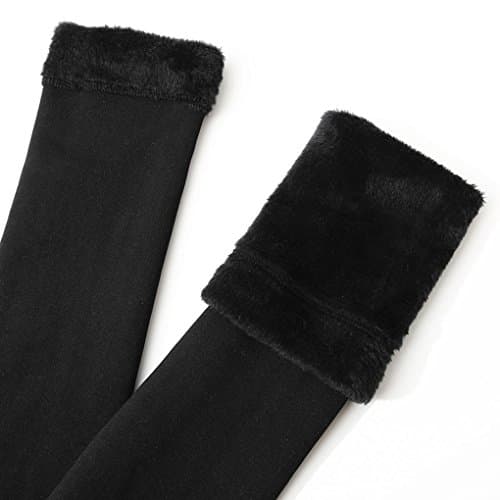 Women's Winter Over Knee Fleece-Lined Leg Warmers