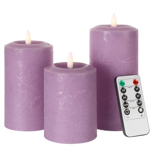 Angelloong Flickering Flameless Candles with Remote Timed Home Decor
