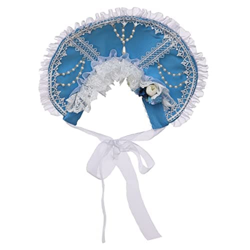 COSDREAMER Victorian Lace Flowers Sun Hat for Girls & Women