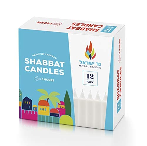 Shabbat Candles, 3 Hr., 12 Ct.