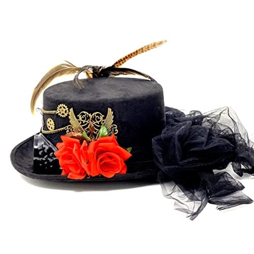 Steampunk Top Hat Costume for Halloween and Cosplay Party