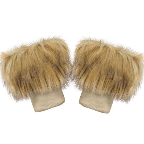 Barelove Women's Faux Fur Leg Warmers