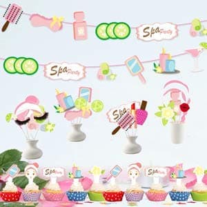 Spa Party Decoration Supplies for Spa Theme Birthday