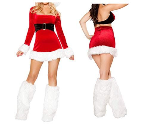 HiMeiping Cozy Faux Fur Leg Warmer Boot Cuff Cover