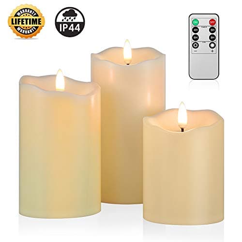 Angelloong Flickering Flameless Candles with Remote Timed Home Decor