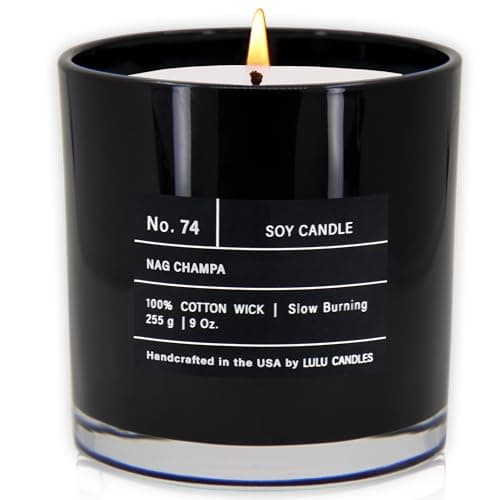Lulu Candles Nag Champa | Vegan Soy Blend Incense for Home & Office