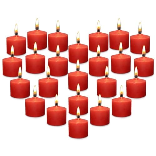 Bulk Black Pillar Candles - Pack of 24, 1.25 Inch - For Kitchen, Spa, Lanterns, Mantels, Prayers, and Emergencies