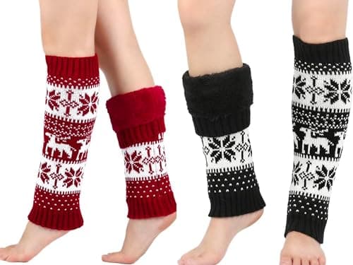 Women's Fleece Lined Winter Leg Warmers