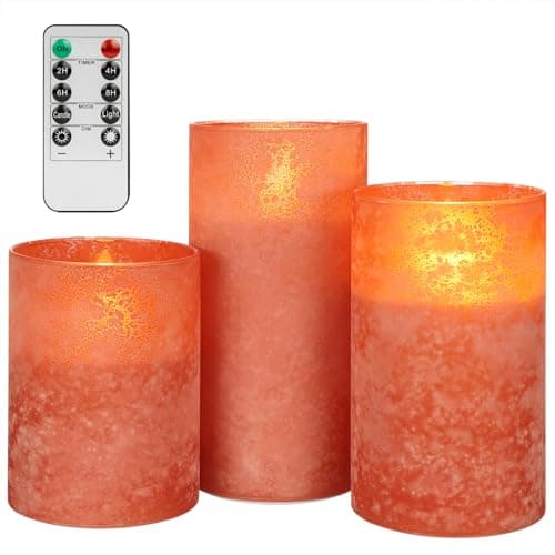 Angelloong Flickering Flameless Candles with Remote Timed Home Decor
