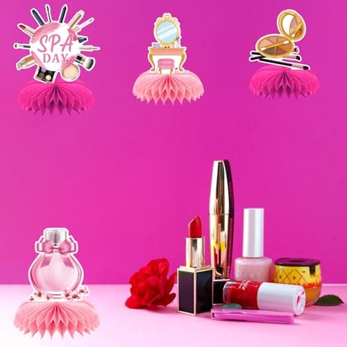 9-Piece Spa Birthday Party Decor Set for Girls