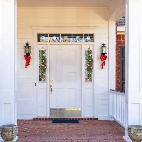 U'Artlines 43" Artificial Pine Cone & Berry Swag for Door & Home Decor