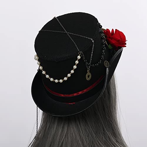 BLESSUME Steampunk Top Hat for Halloween Party
