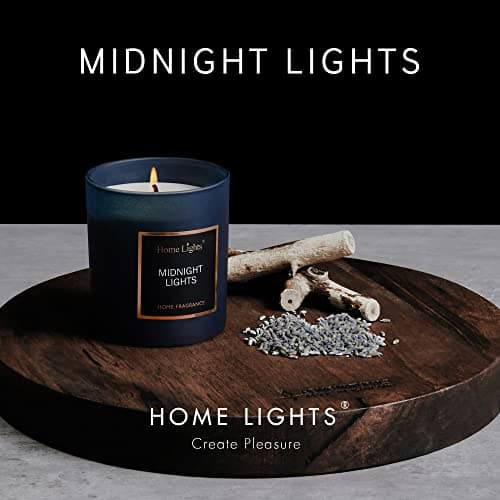 Natural Scented Candle - Long Lasting 35hr Burn, Quality Soy Wax