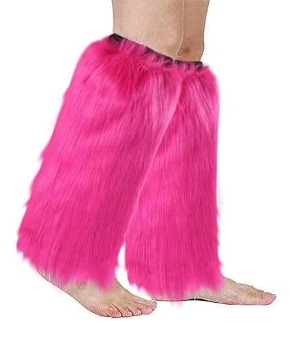 Barelove Women's Faux Fur Leg Warmers