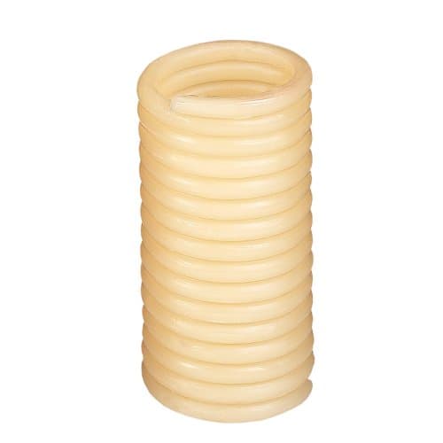 Eco-Friendly 80-Hour Natural Beeswax Candle, Cotton Wick, Yellow