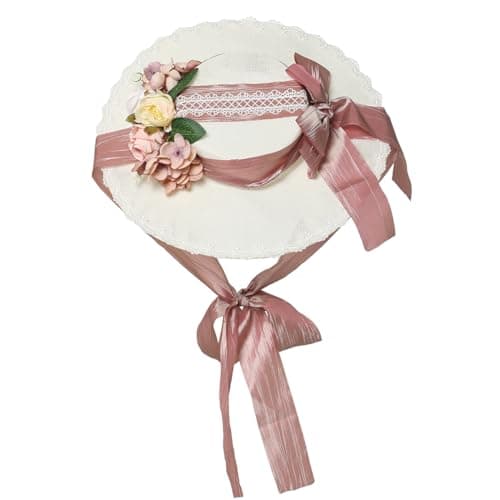 COSDREAMER Victorian Style Sun Hat for Women and Girls
