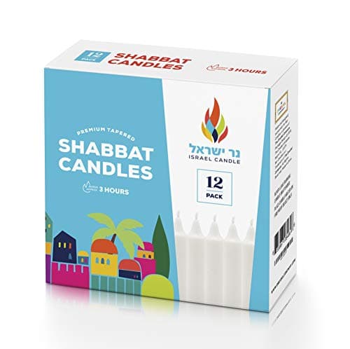 Shabbat Candles, 3 Hr., 12 Ct.
