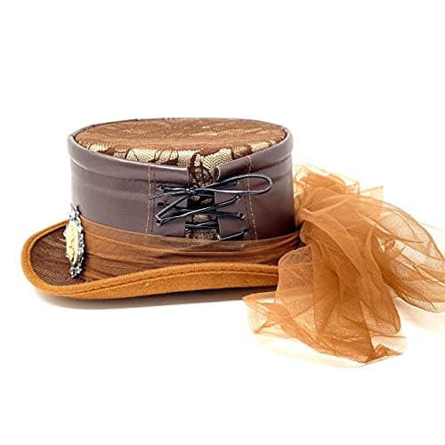 Steampunk Top Hat Costume for Halloween and Cosplay Party