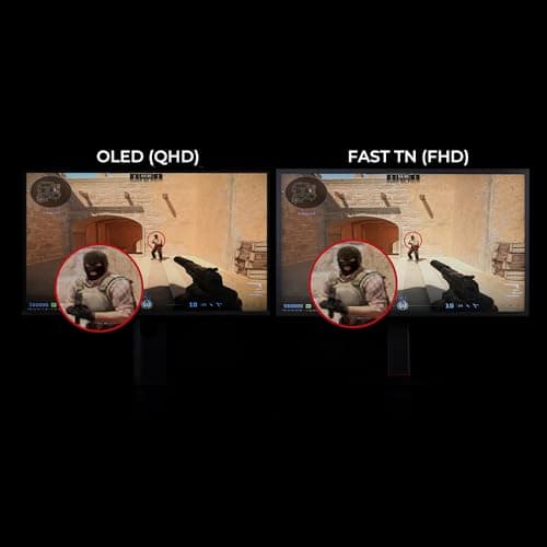 BenQ Zowie XL2566X+ 400Hz 24.1" TN Esports Monitor | Motion Clarity DyAc2 | XL Sharing | Shielding Hood