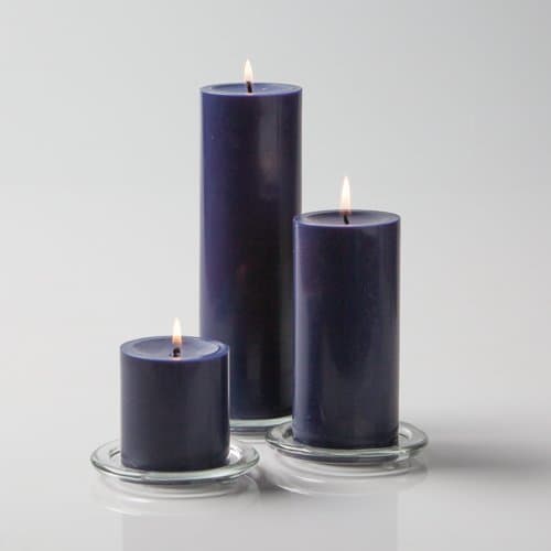 36 Black Pillar Candles for Richland Customers