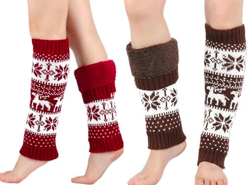 Women's Fleece Lined Winter Leg Warmers