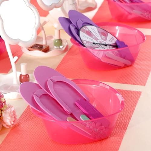 8 Set Spa Party Supplies with Nail Kits & Sleepover Favors