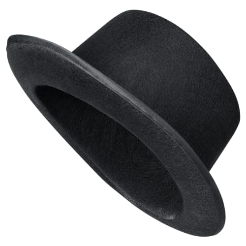 Spooktacular Creations Deluxe Black Magician Top Hat for Adults, Kids & Halloween