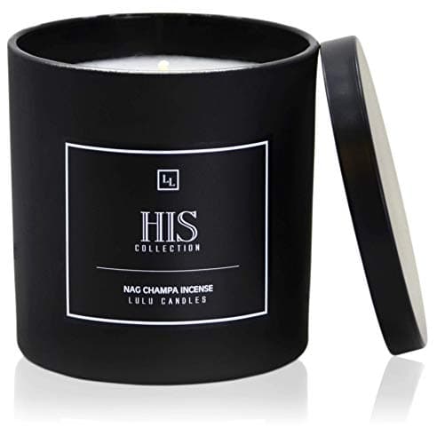 Lulu Candles Nag Champa - Luxury Soy Jar Incense | Hand-Poured in USA