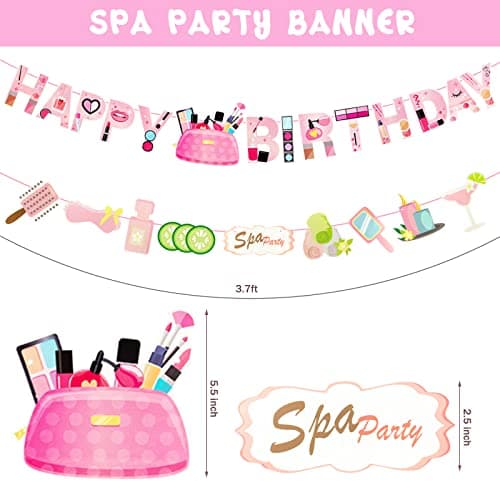 Spa Party Supplies for Girls