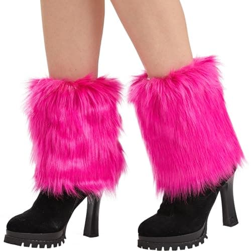 Nanxson Women's Fur Leg Warmers Cover Sleeves Winter TTW0071