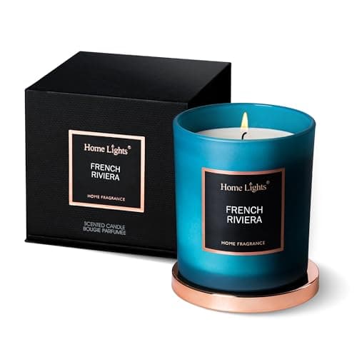 Natural Scented Candle - Long Lasting 35hr Burn, Quality Soy Wax