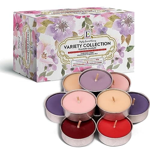 Bulk Pack of 90 Scented Tealight Candles for Home and Weddings