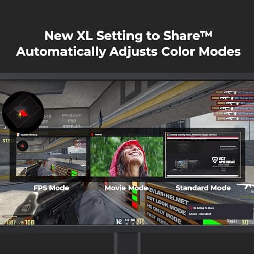 BenQ Zowie XL2586X 24.1" 540Hz Fast TN Gaming Monitor | Motion Clarity DyAc2