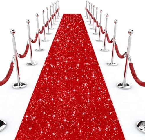 Sequin Aisle Runner for Wedding Ceremony