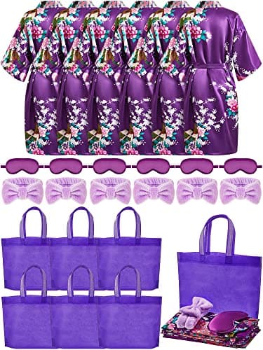 Kids Spa Party Supplies for Girls: 24-Piece Set