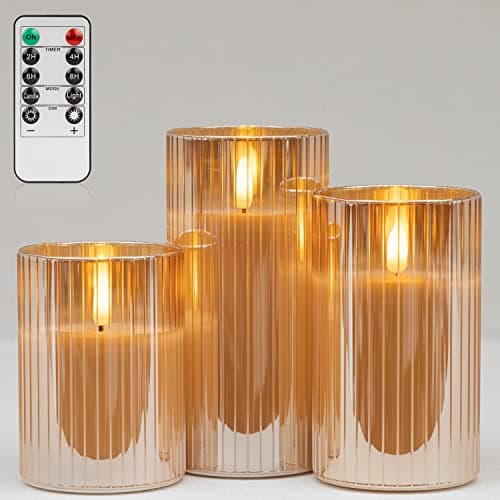 Angelloong Flickering Flameless Candles with Remote Timed Home Decor