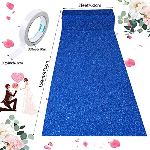 Shihanee Sequin Aisle Runner for Weddings