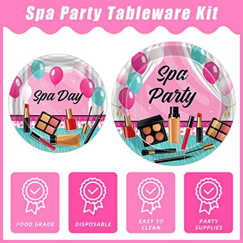Spa Party Supplies for Girls and Kids