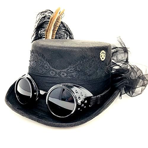 Steampunk Top Hat Costume for Halloween and Cosplay Party