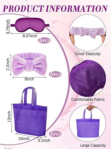 Kids Spa Party Supplies for Girls: 24-Piece Set