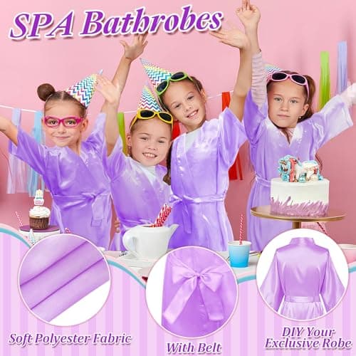 24 Piece Spa Party Kit for Girls' Birthday Goodie Bags