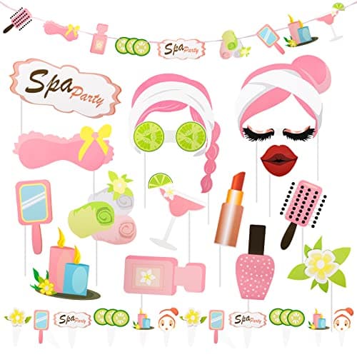 Spa Birthday Party Supplies for Girls