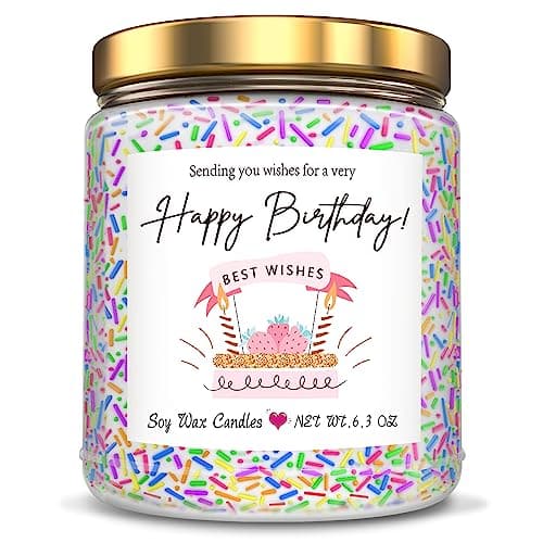 Happy Birthday Gifts for Women: Cake Candles & Best Friends