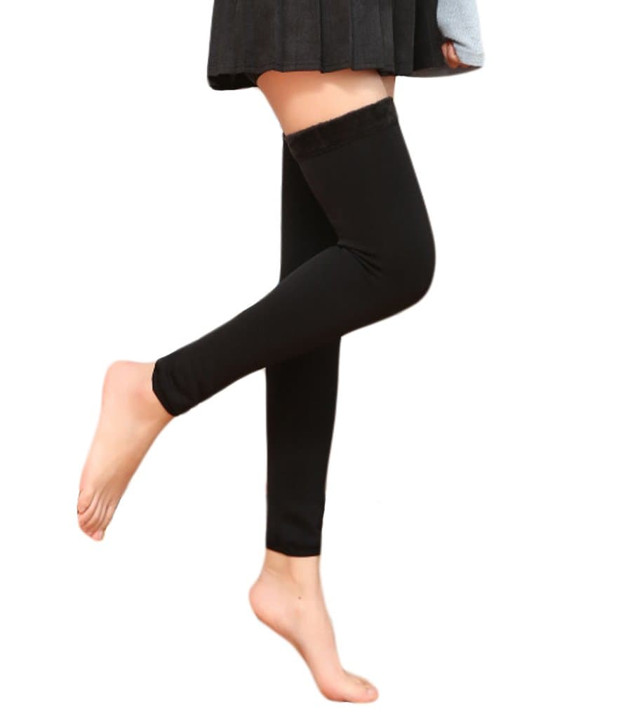 Women's Winter Over Knee Fleece-Lined Leg Warmers