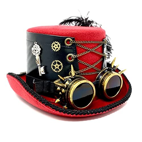 Steampunk Top Hat Costume for Halloween and Cosplay Party
