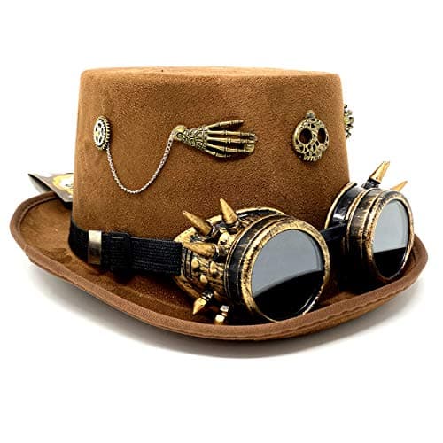 Steampunk Top Hat Costume for Halloween and Cosplay Party