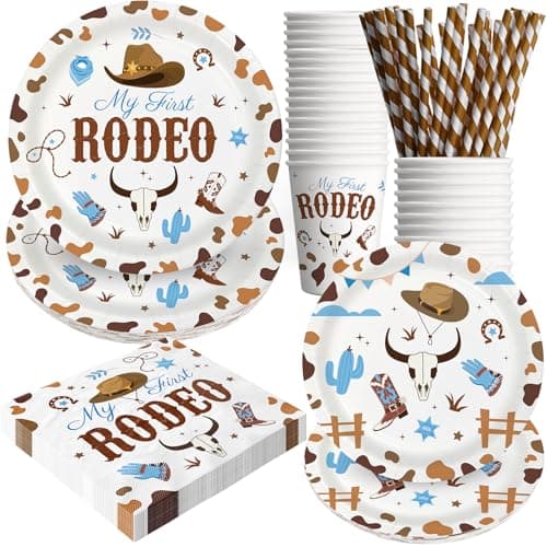 Spa Birthday Party Decorations, 120PCs Disposable Tableware | Relaxing Supplies for 24 Guests
