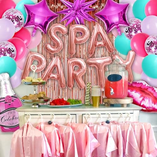 Girls Spa Party Supplies: Balloons, Favors, Decorations, and More!