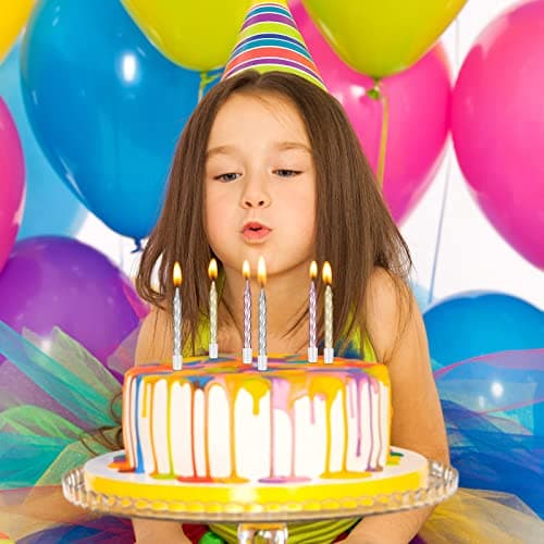 60 Pieces Birthday Candles for Birthday Party Cake Decorations